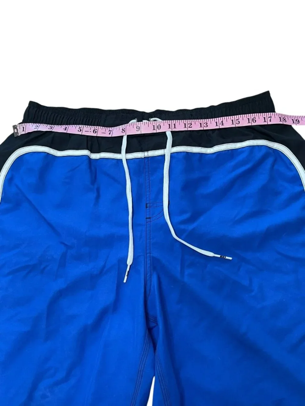 Nike Men's Blue & Black Swim Shorts W/ Inner Liner Size 36